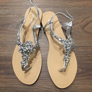 New Without Tags Jewel Sandals